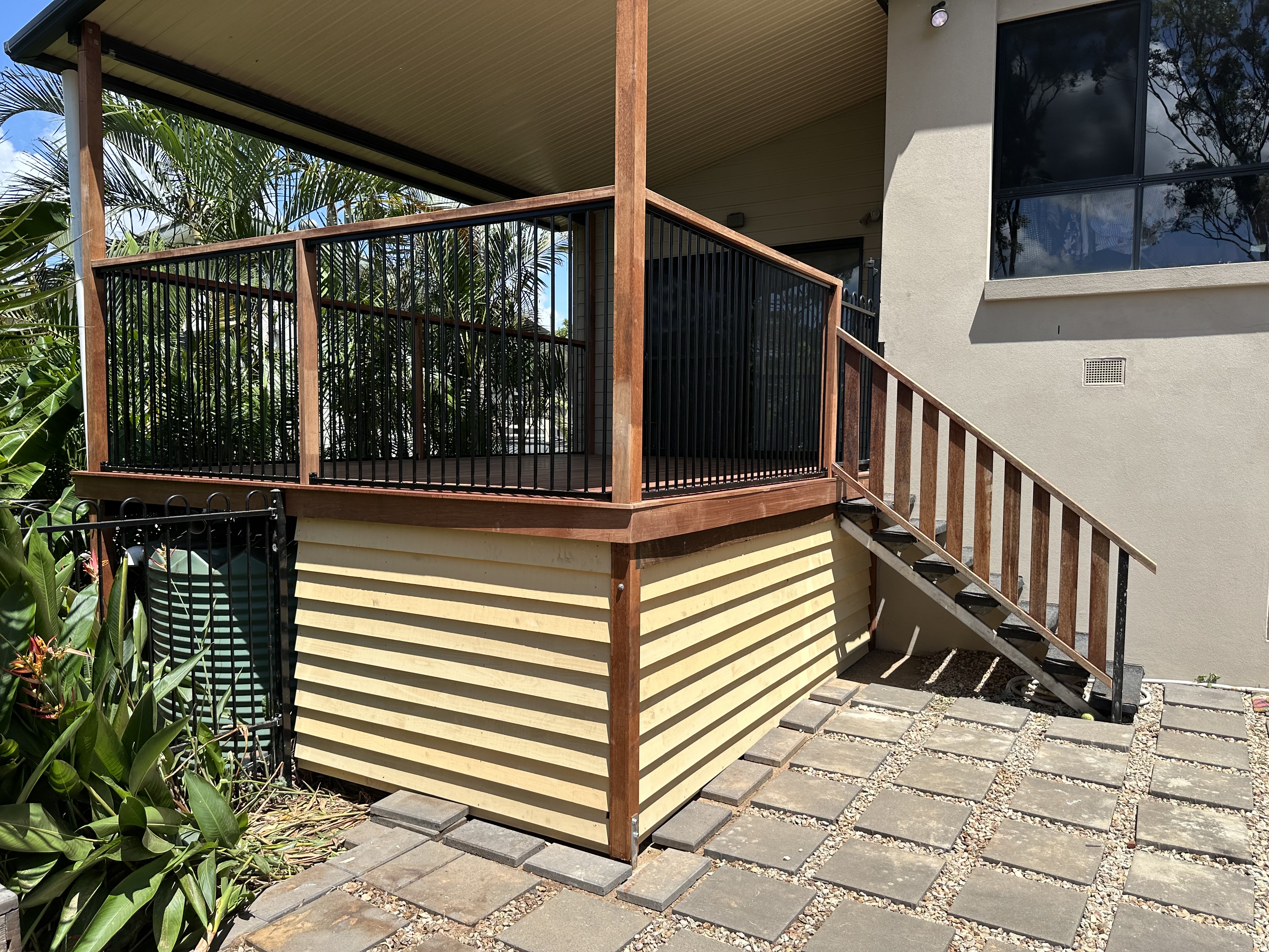 Under Deck Enclosure Project